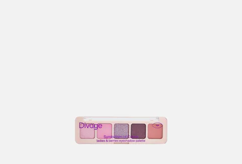 DIVAGE Eyeshadow palette symbolism of colors ladies&berries