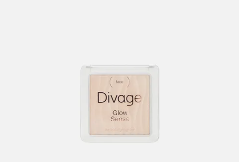 DIVAGE Glow sense baked highlighter 01 golden shine