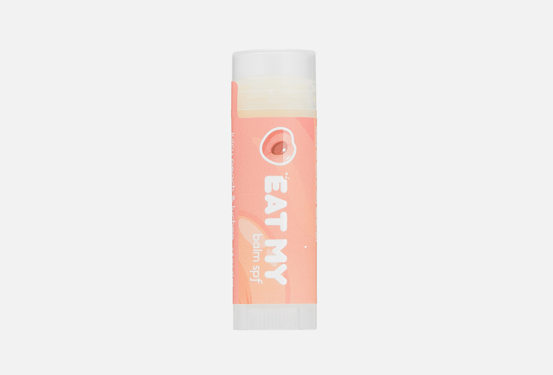 EAT MY balm SPF 30 iced peach & lychee