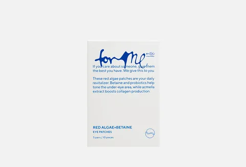 FOR ME by gold apple RED ALGAE+BETAINE EYE PATCHES