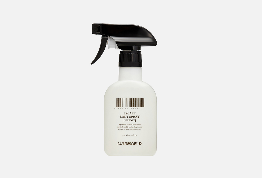 MARMAR;D ESCAPE BODY SPRAY Hinoki