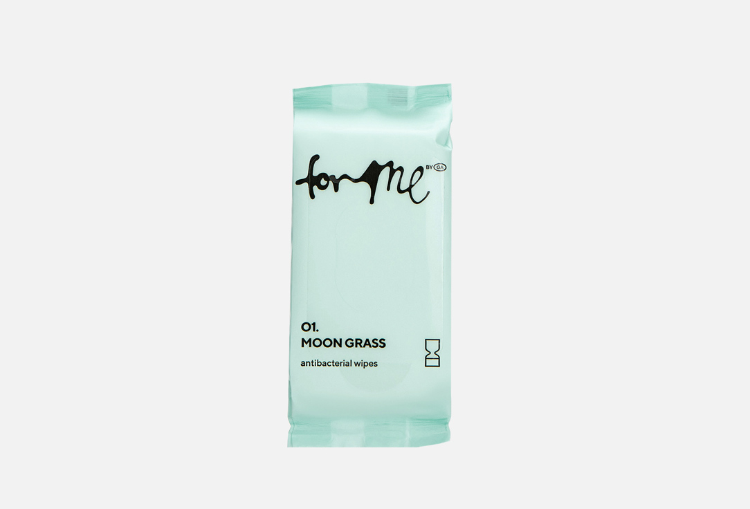 FOR ME by gold apple Antibacterial wipes 01. MOON GRASS