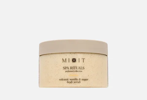 MIXIT Spa rituals volcanic vanilla & sugar smoothing body scrub