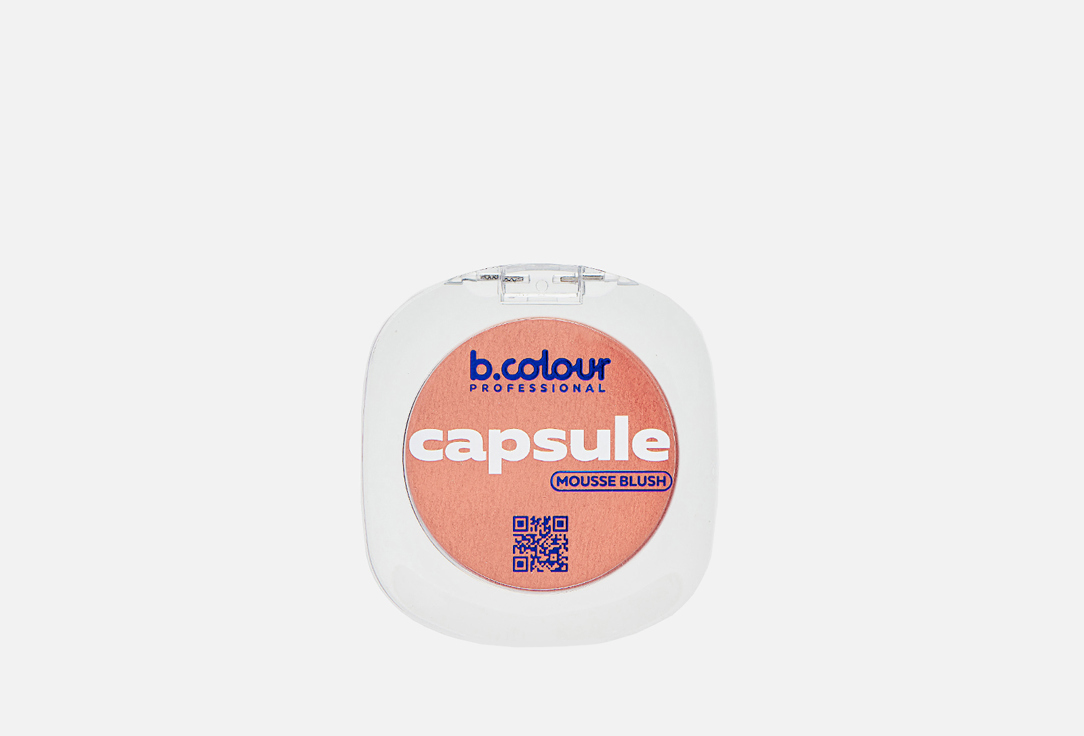 7DAYS B.COLOUR PRO CAPSULE Mousse face blush / 02 Just peachy,