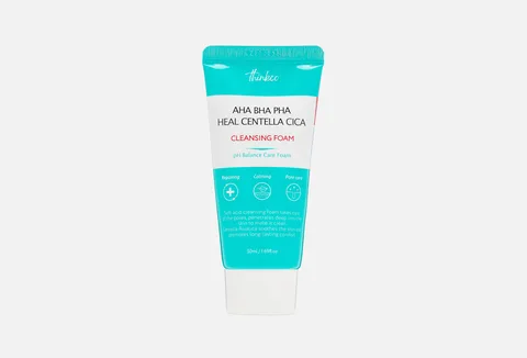 Aha bha pha heal centella cica cleansing foam