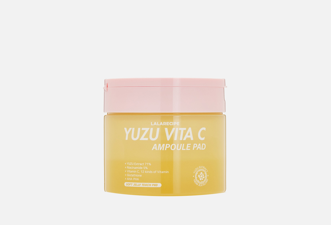 LALARECIPE Yuzu Vita C Ampoule Pad