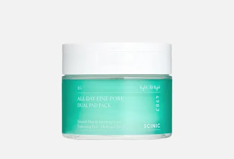 SCINIC All Day Fine Pore Dual Pad Pack