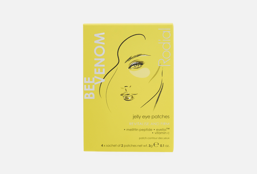 RODIAL Bee Venom Jelly Eye Patches 4pcs