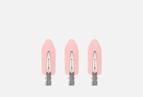 SALT BY HENDRIX Creaseless Hair Clip Pink 3ea