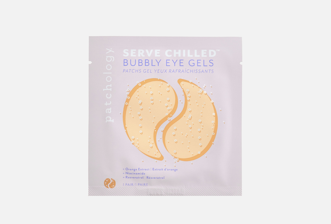 Patchology Serve chilled Bubbly Eye gels 2pcs