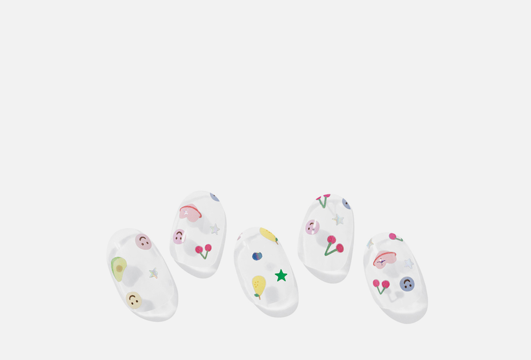 LABO Semi-Cured Gel Nail Strips Vivacity 30ea