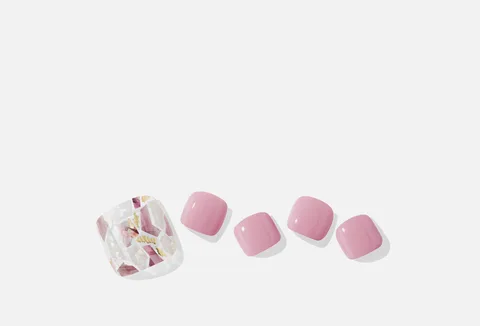 LABO Semi-Cured Gel Pedi Strips Be My Lady 32ea