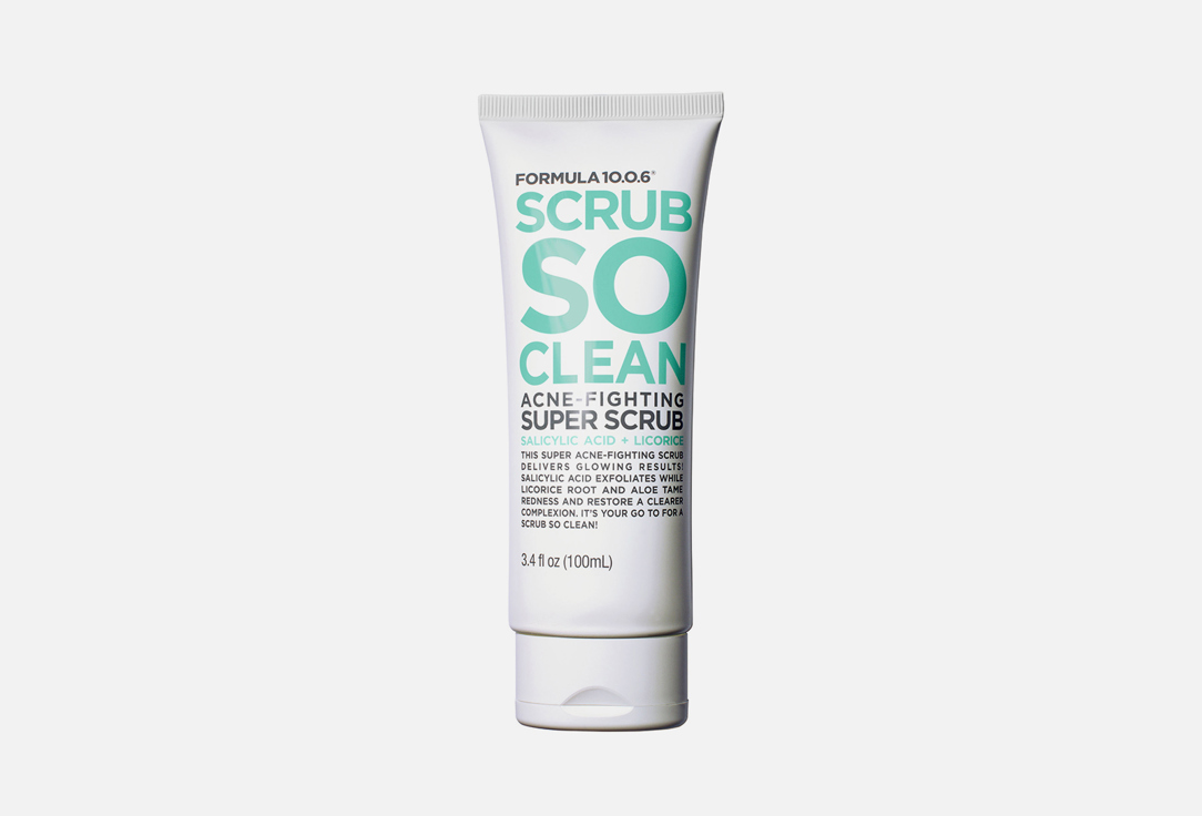 FORMULA 10.0.6 Scrub So Clean Exfoliating Acne-fighting Scrub