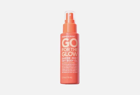 FORMULA 10.0.6 Go For The Glow Dry Oil Body Spray