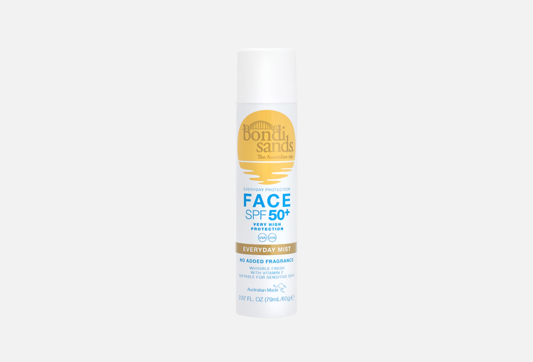 BONDI SANDS Fragrance Free Face Mist SPF50+