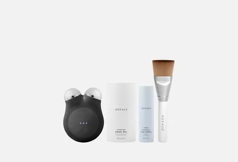 NUFACE Trinity Mini+ Starter Kit Midnight Black