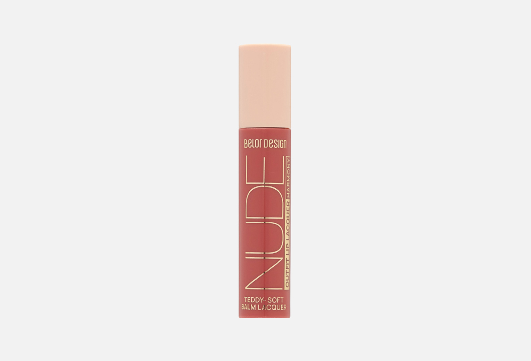 BELOR DESIGN Lacquer lip gloss Nude Harmony Outfit Lip, 23 4,