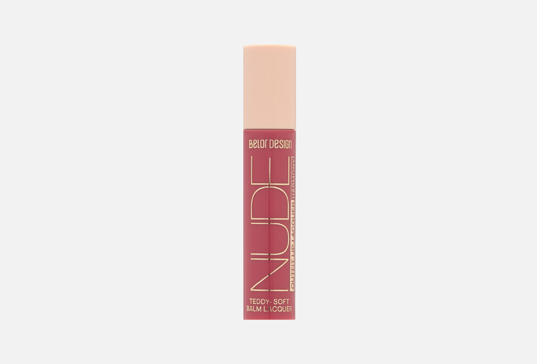 BELOR DESIGN Lacquer lip gloss Nude Harmony Outfit Lip, 25 4,