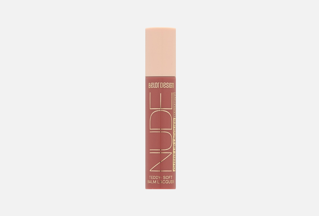 BELOR DESIGN Lacquer lip gloss Nude Harmony Outfit Lip, 28 4,