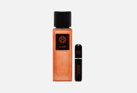 NATURAL BY THE WOODS COLLECTION NATURAL BY WOODS FLAME 100 + 5 ML ATOMIZER EDP
