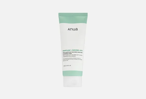 ANUA Heartleaf Succinic Moisture Cleansing Foam
