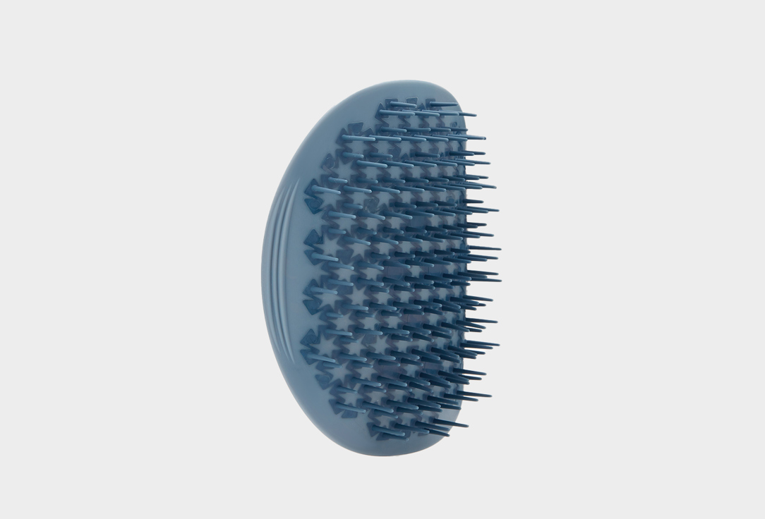 Manta Hair brush Mirror - Blue / White Gold