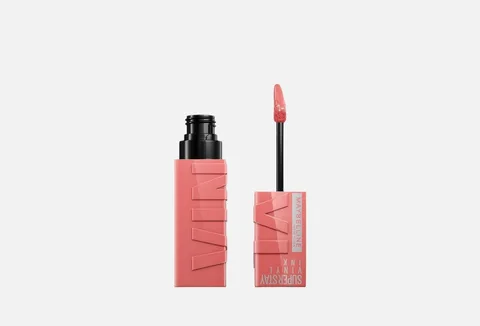 MAYBELLINE SuperStay Vinyl ink Lipstick 100 4,