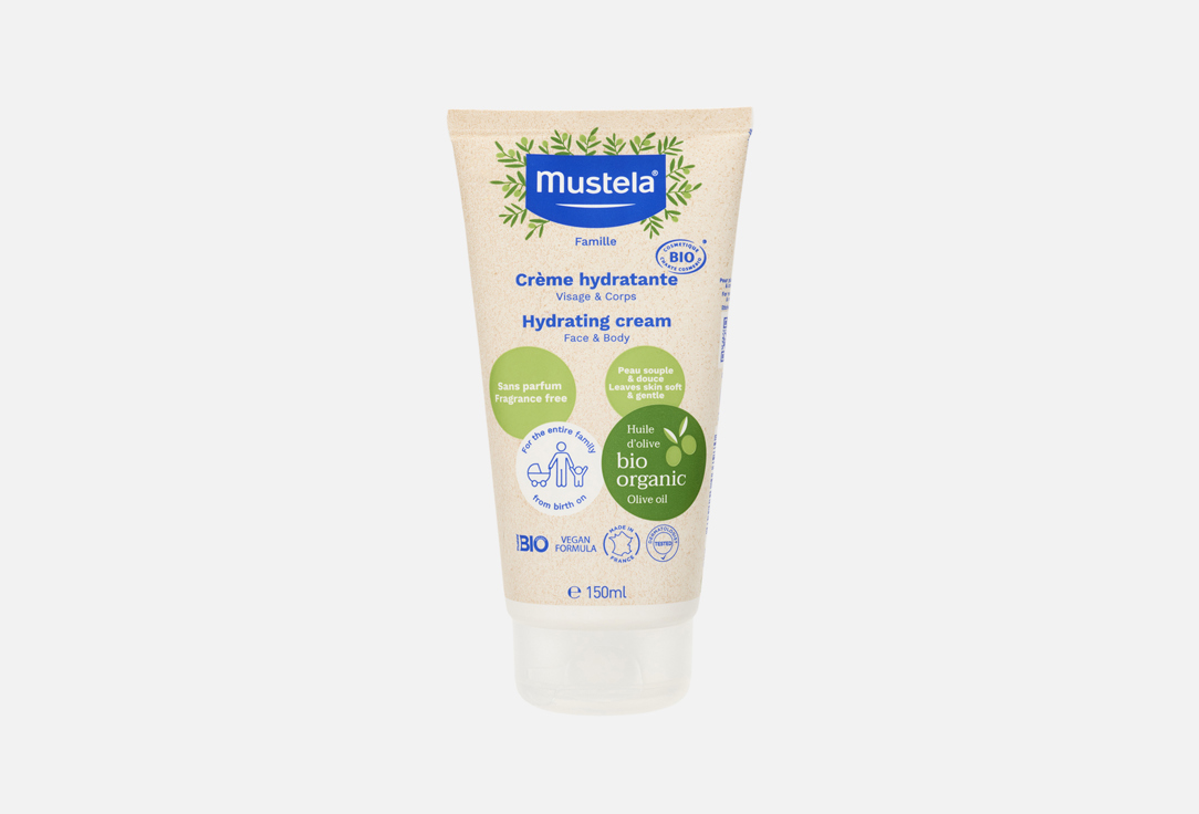 Mustela Certified Organic Hydrating cream