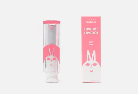 recipebox LOVE ME LIPSTICK, BABY PINK