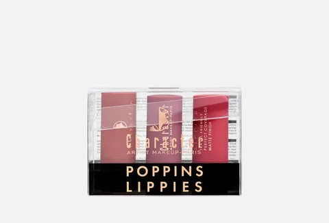 Character Mini Poppins Lipstick Set 401 5,25g*3