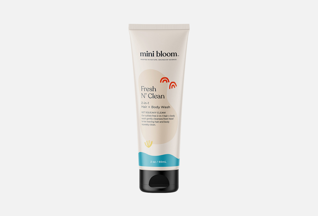 MINI BLOOM Fresh N' Clean Hair&Body Wash 60ml