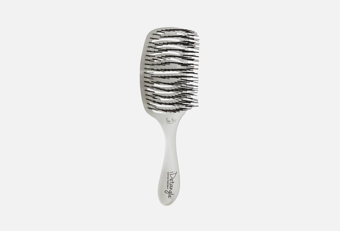 Olivia Garden iDetangle Flexible Vented Hair Brush for Fine Hair
