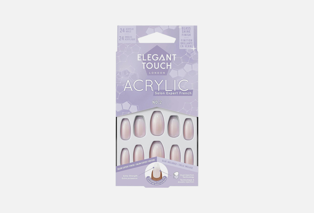 ELEGANT TOUCH French Acrylic False Nails 02