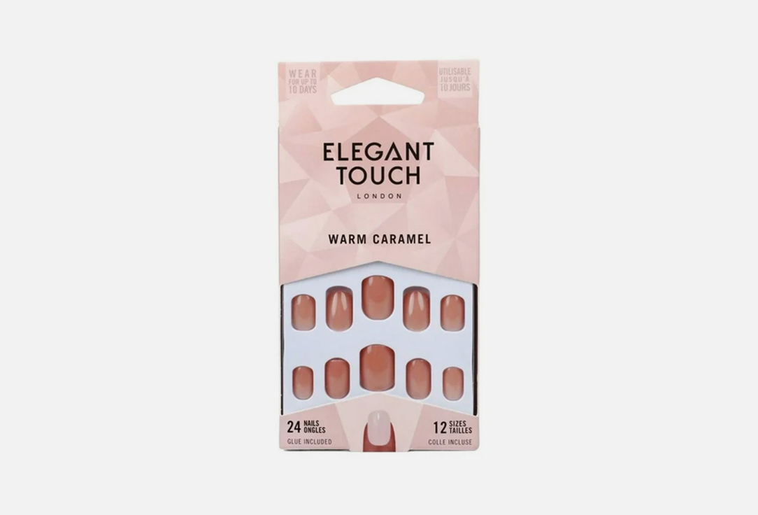ELEGANT TOUCH False Nails in Warm Caramel 24pcs