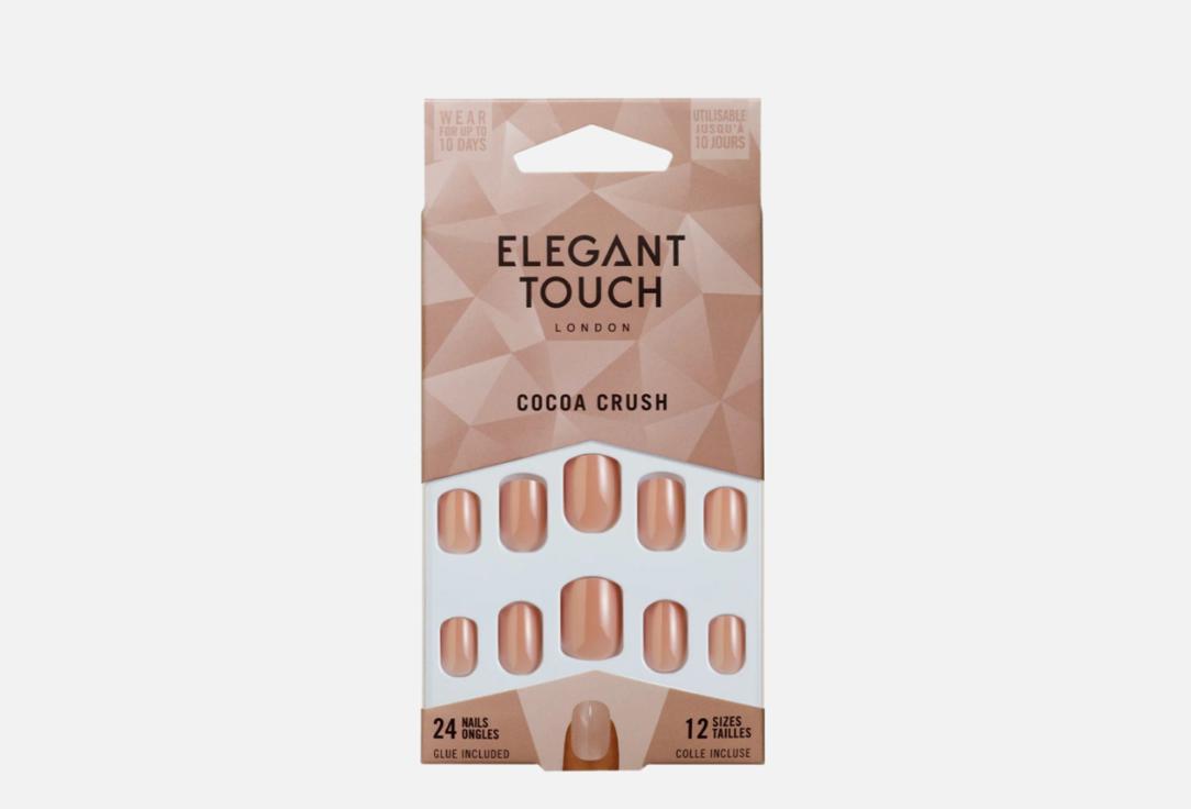 ELEGANT TOUCH False Nails in Cocoa Crush 24pcs