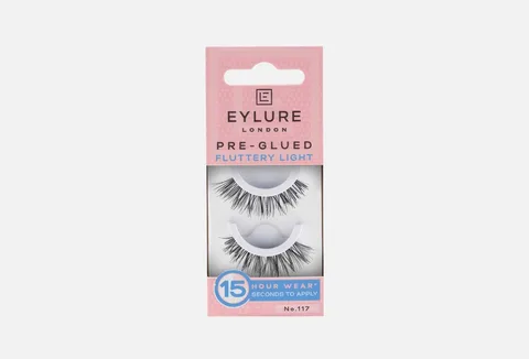 Eylure Pre-Glued Fluttery Light Lashes No117