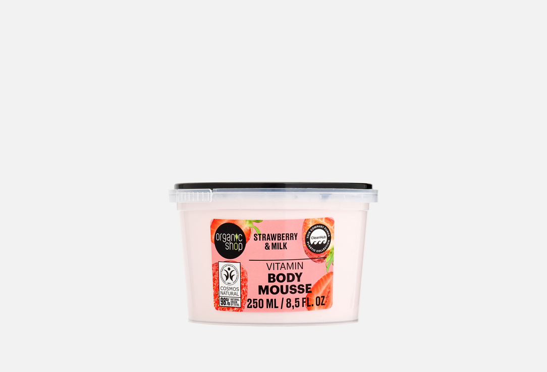 ORGANIC SHOP Body Mousse Strawberry