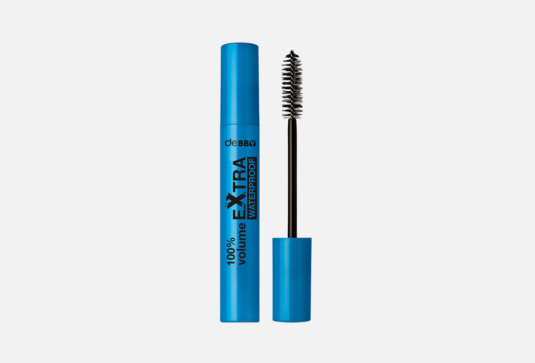 DEBBY 100% VOLUME EXTRA WATERPROOF MASCARA BLACK