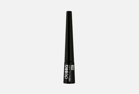 DEBBY 100% EYELINER MAT 02 BLACK