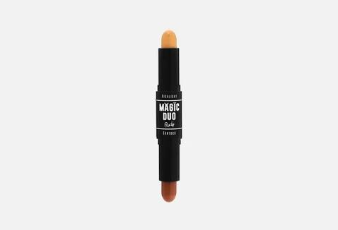 Rude Cosmetics Magic Duo Highlight&Contour,Dark