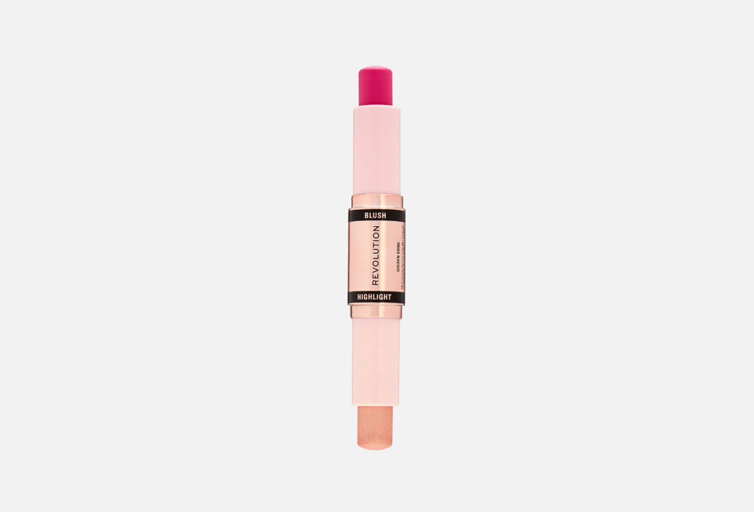 MakeUp Revolution Blush&Highlight Stick Champagne Shine 4,