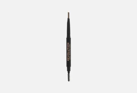 MakeUp Revolution Duo Brow Definer Pencil Brown 0,