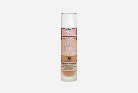 MakeUp Revolution IRL Filter Longwear Foundation 8