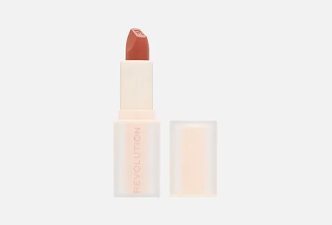 MakeUp Revolution Lip Allure Soft Satin Lipstick Wifey Dusky Pink 3,