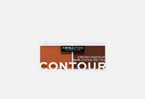 RELOVE REVOLUTION Cream Contour Duo Dark 2,