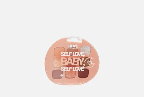 Love Generation Eyeshadow Palette "Self Love, Baby, Self Love," 01, 7.