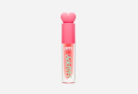 Love Generation Lip Oil "Be Happy," Shade 01, 2.