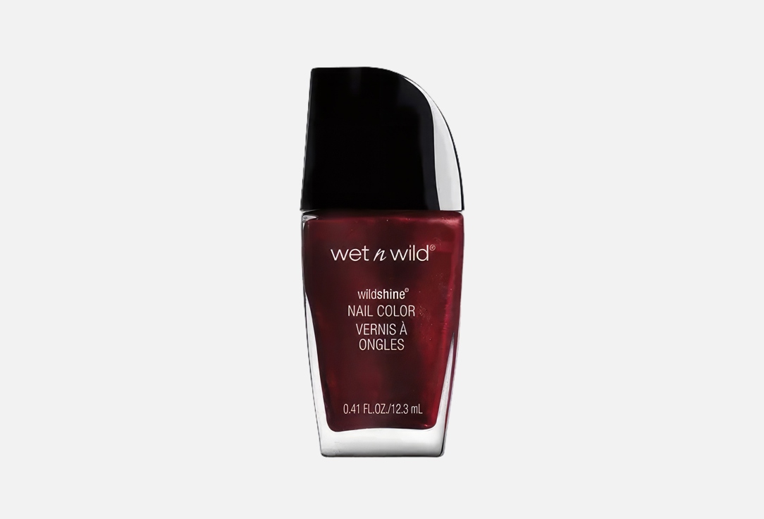 Wet n Wild WildShine Nail Color Burgundy Frost 12,
