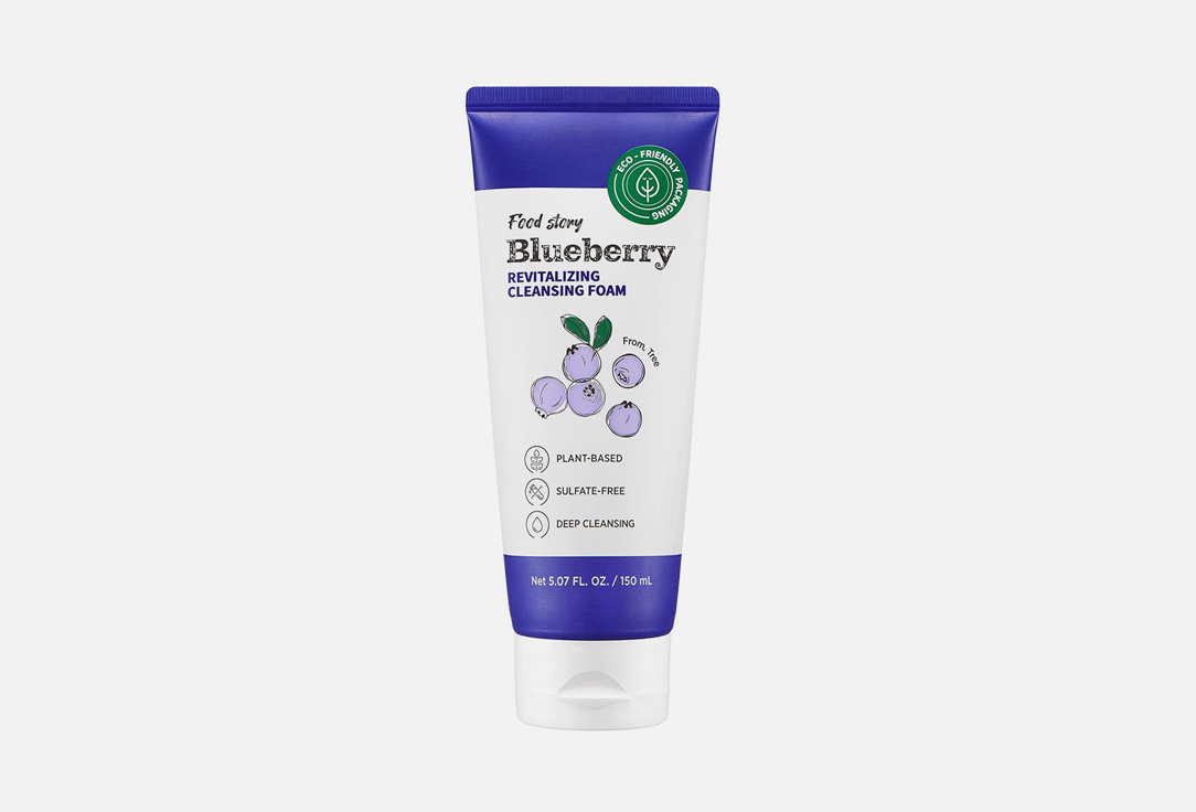 Food Story Blueberry Revitalizing Cleansing Foam,