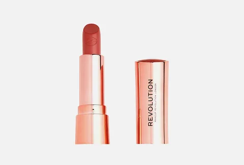 MakeUp Revolution Satin Kiss Lipstick, White Wedding, 3.